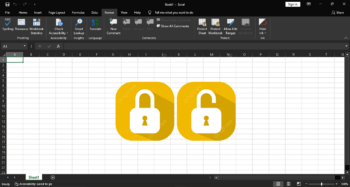 قفل کردن اکسل